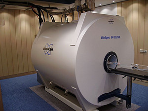 he Bruker BioSpec 94/30 magnetic resonance imaging system is suitable to examine rodents and small primates. Photo: Bruker Coorperation