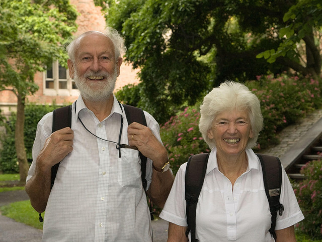 Rosemary and Peter Grant. Photo: Princeton University, Office of Communications, Denise Applewhite