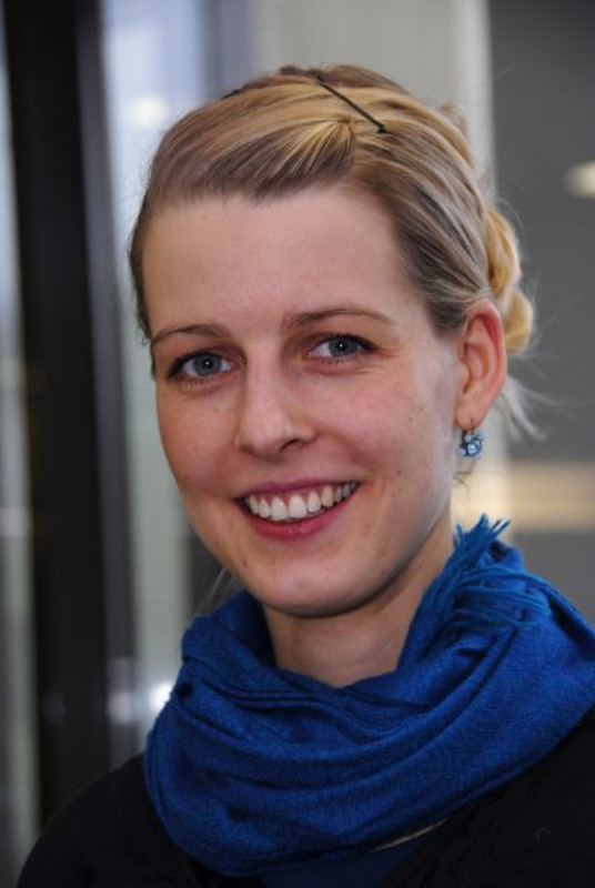 Laura Almeling, Doktorandin in der Abteilung Kognitive Ethologie am Deutschen Primatenzentrum. Foto: Karin Tilch