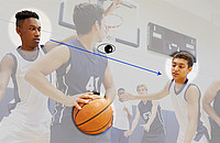Wenn wir Basketball schauen, gelingt es uns problemlos, den Ball im Blick zu behalten, auch wenn wir zahlreiche Augenbewegungen machen, um auch auch die Spieler zu beobachten. Foto: Monkey Business Images/ Fotolia 