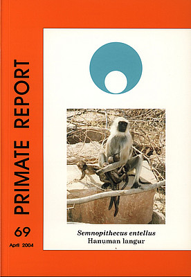 Cover Primate Report