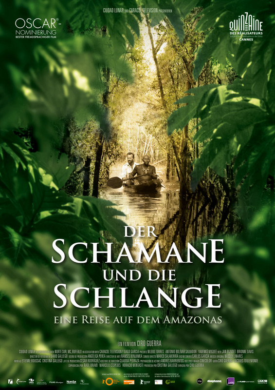 Filmplakat: Der Schamane und die Schlange.